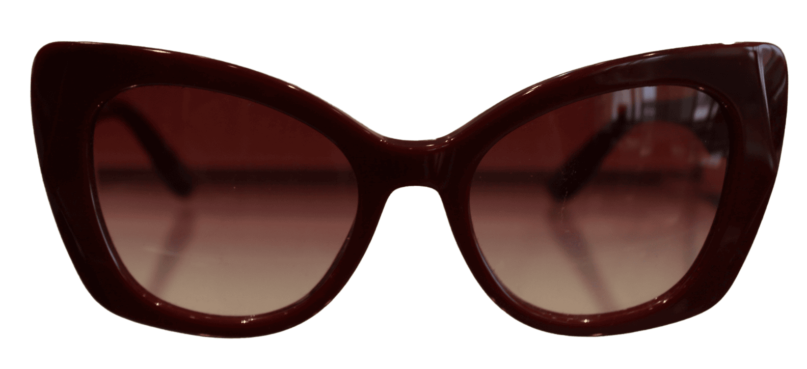 Brown Sunglasses with dark to light tinted lens